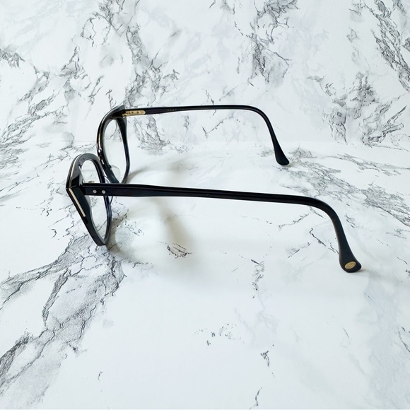 DITA Rebella Eyeglasses Navy Blue Gold Cateye - Picture 8 of 12